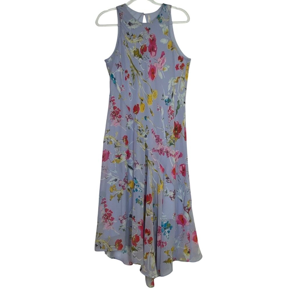 Rachel Roy Floral Print Maxi Dress Medium Boho Western Prairie Y2K Hippie Pretty